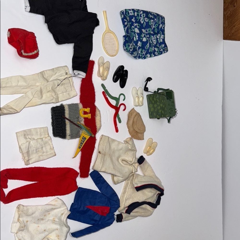 Vintage Barbie Ken clothing accessories‎